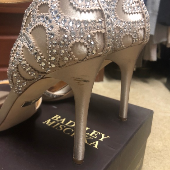 Badgley Mischka Collection - Roxy Sandal/Heel size 10 - Picture 12 of 16